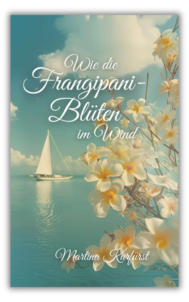 Wie die Frangipani-Blüten im Wind PR